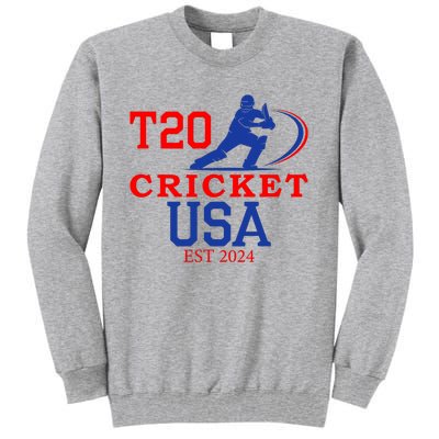 T20 Cricket 2024 Usa Tall Sweatshirt