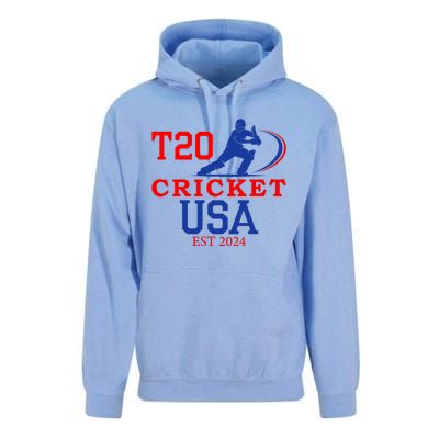 T20 Cricket 2024 Usa Unisex Surf Hoodie