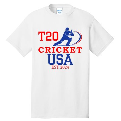 T20 Cricket 2024 Usa Tall T-Shirt