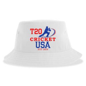 T20 Cricket 2024 Usa Sustainable Bucket Hat