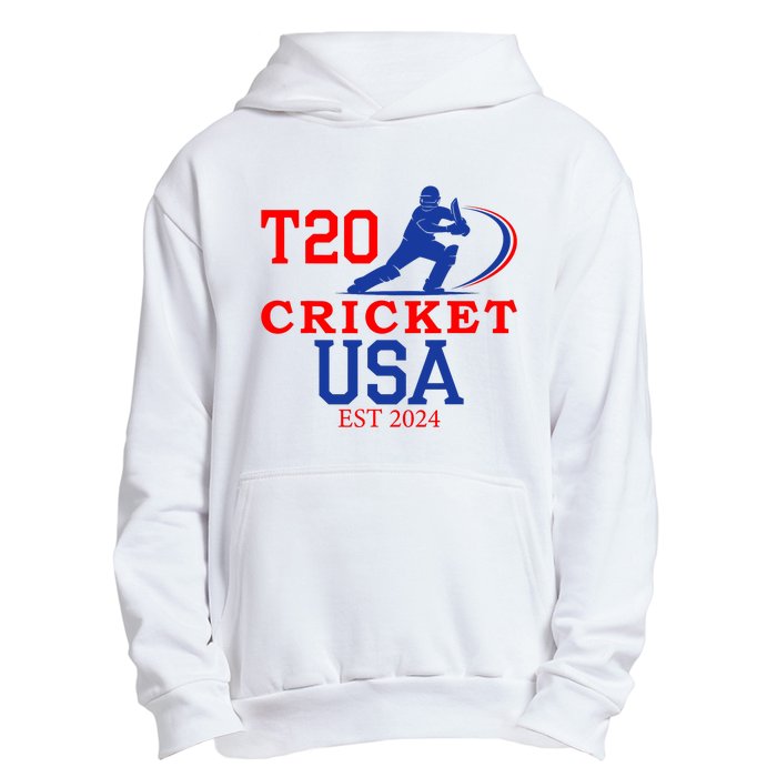 T20 Cricket 2024 Usa Urban Pullover Hoodie