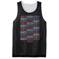 Trump Convicted 34 Felony Crimes Mesh Reversible Basketball Jersey Tank