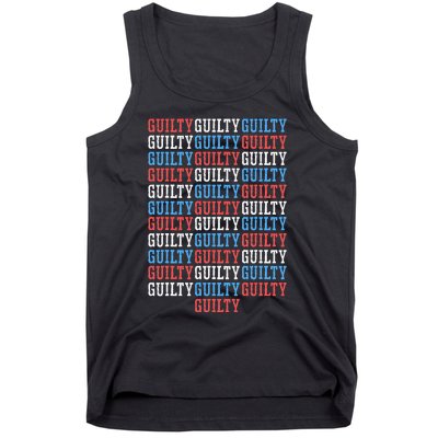 Trump Convicted 34 Felony Crimes Tank Top