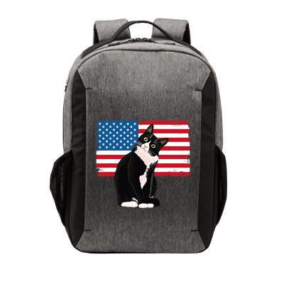 Tuxedo Cat 4th Of July Patrioti Vector Backpack
