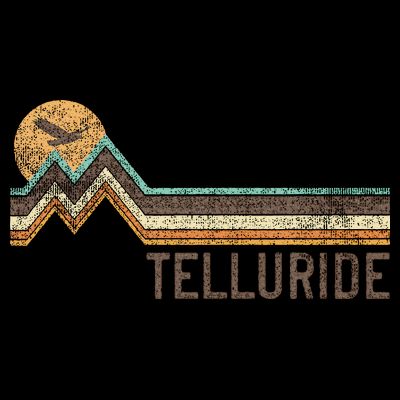 Telluride Colorado 70S 80S Retro Style Vintage T-Shirt