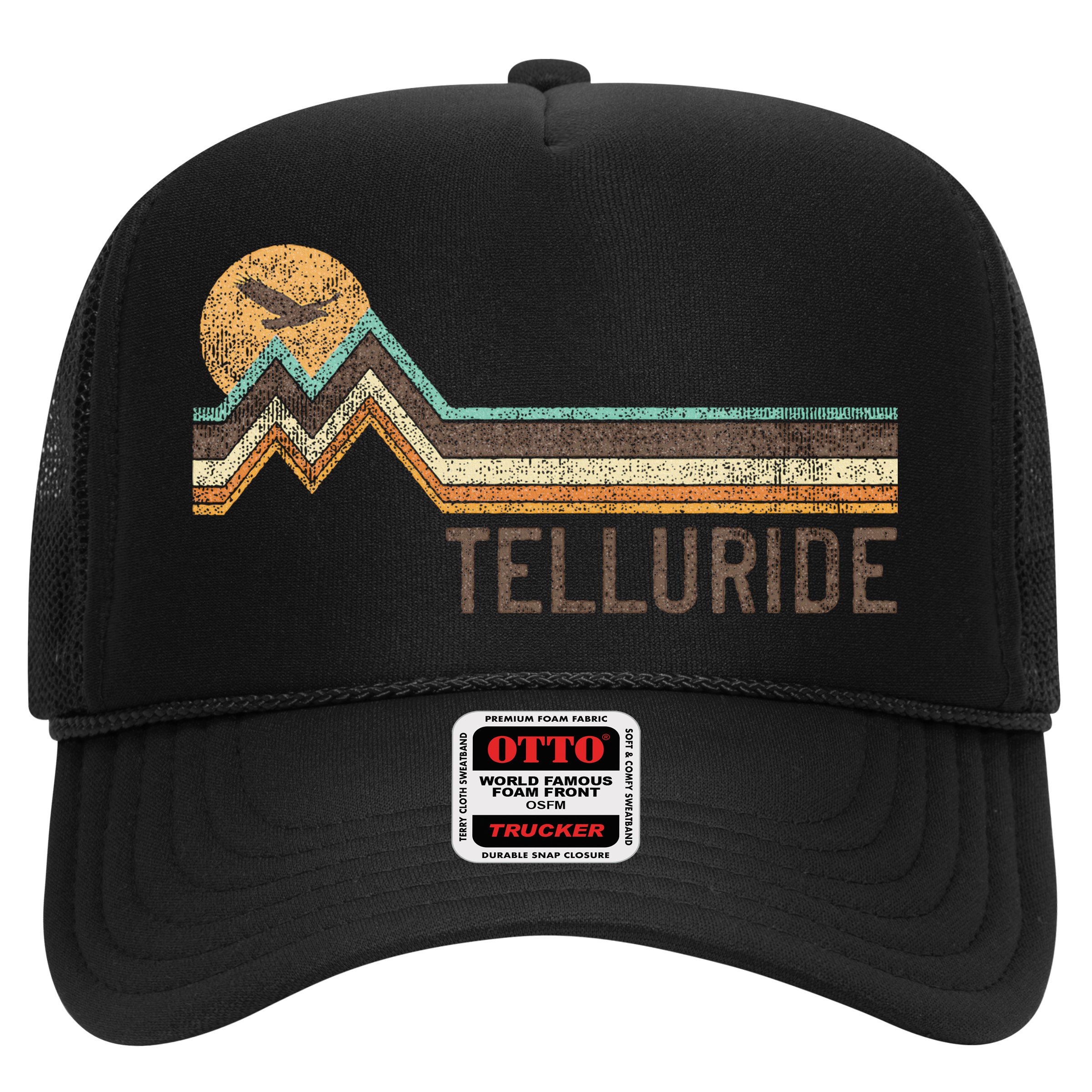 Telluride Colorado 70S 80S Retro Style Vintage Hat