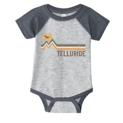 Telluride Colorado 70S 80S Retro Style Vintage Infant Baby Jersey Bodysuit
