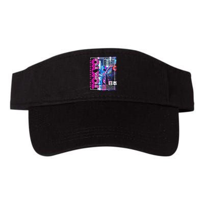 Tokyo City 80s Synthwave Racing Car Japan Tokyo Visor
