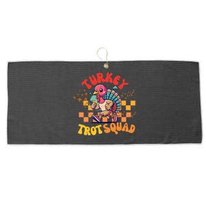 Turkey Costume Adult Running Face Turkey Trot Squad Gift Large Microfiber Waffle Golf Towel