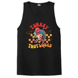 Turkey Costume Adult Running Face Turkey Trot Squad Gift PosiCharge Competitor Tank