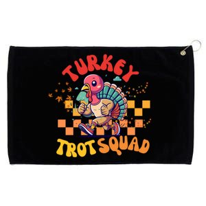 Turkey Costume Adult Running Face Turkey Trot Squad Gift Grommeted Golf Towel