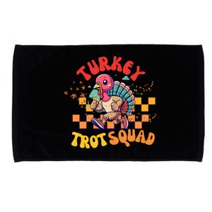 Turkey Costume Adult Running Face Turkey Trot Squad Gift Microfiber Hand Towel