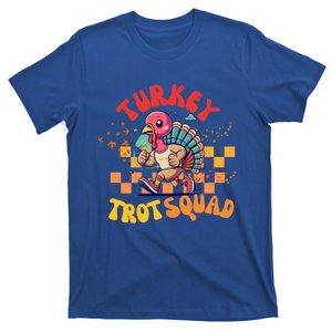 Turkey Costume Adult Running Face Turkey Trot Squad Gift T-Shirt