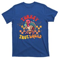 Turkey Costume Adult Running Face Turkey Trot Squad Gift T-Shirt