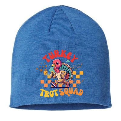 Turkey Costume Adult Running Face Turkey Trot Squad Gift Sustainable Beanie