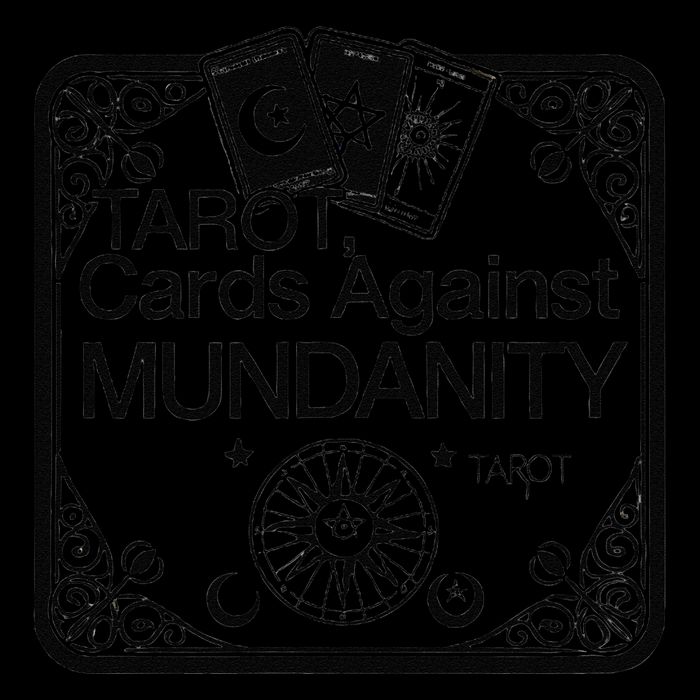 Tarot Cards Against Mundanity! Flat Bill Trucker Hat