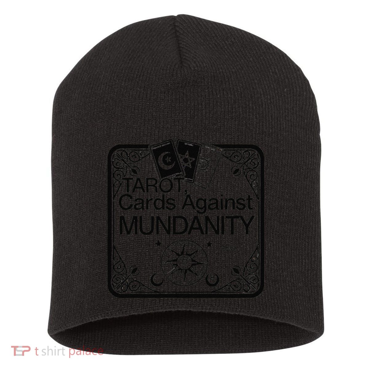Tarot Cards Against Mundanity! Short Acrylic Beanie