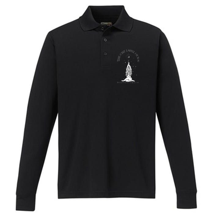 Time Cast A Spell On You But You WonT Forget Me Performance Long Sleeve Polo