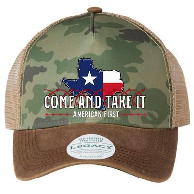 Texas Come And Take It Legacy Tie Dye Trucker Hat