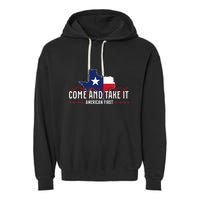 Texas Come And Take It Garment-Dyed Fleece Hoodie