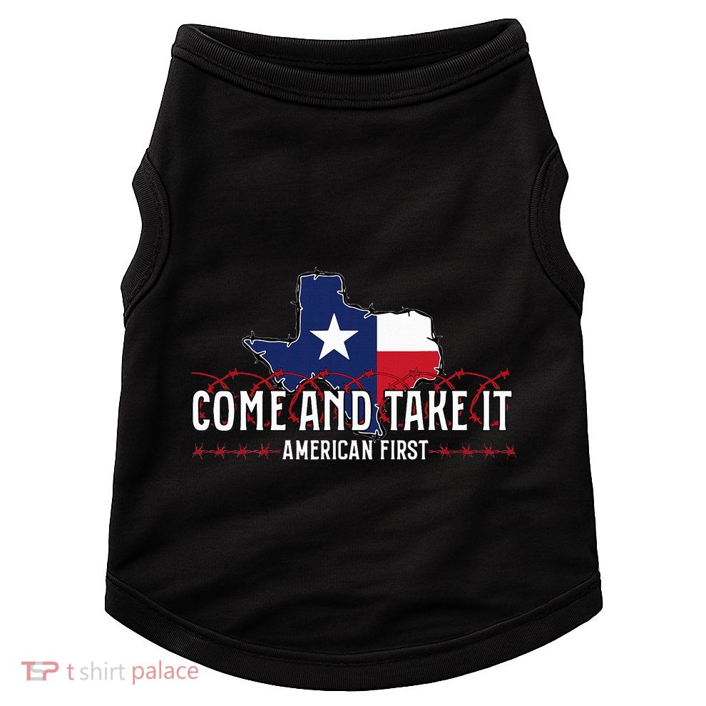 Texas Come And Take It Doggie Tank