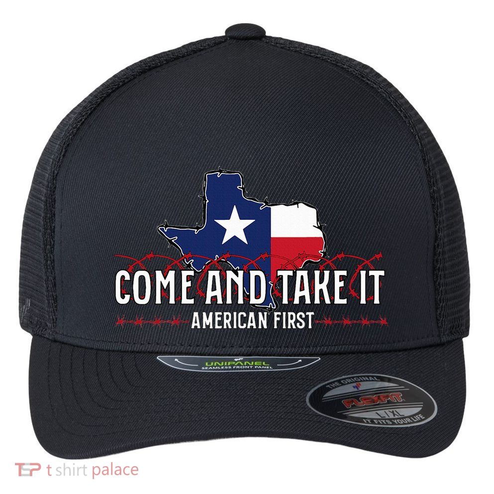 Texas Come And Take It Flexfit Unipanel Trucker Cap