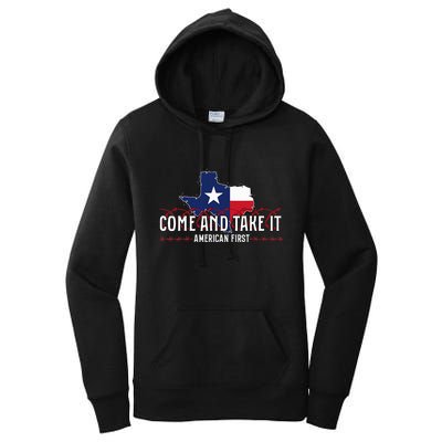 Texas Come And Take It Women's Pullover Hoodie