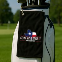 Texas Come And Take It Golf Towel