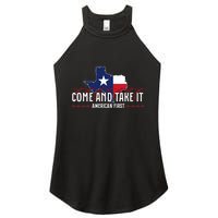 Texas Come And Take It Women's Perfect Tri Rocker Tank