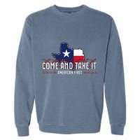 Texas Come And Take It Garment-Dyed Sweatshirt