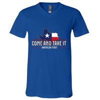 Texas Come And Take It V-Neck T-Shirt