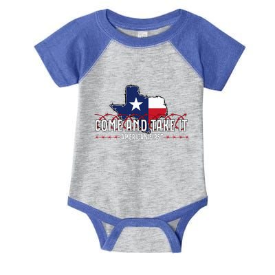 Texas Come And Take It Infant Baby Jersey Bodysuit