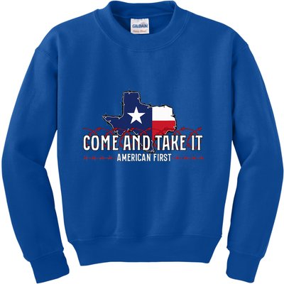 Texas Come And Take It Kids Sweatshirt
