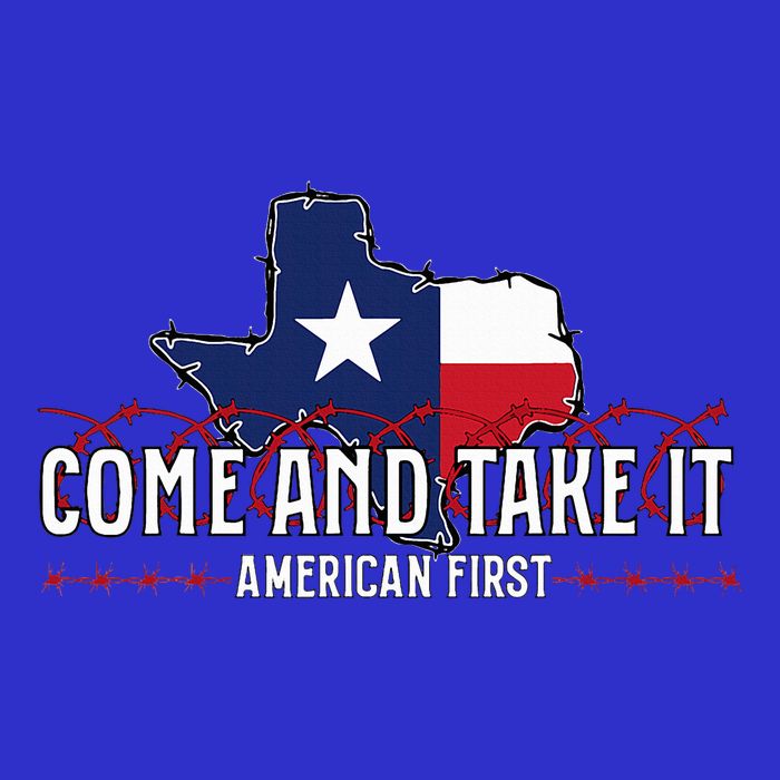 Texas Come And Take It Short Acrylic Beanie