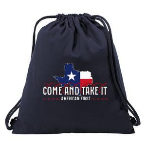 Texas Come And Take It Drawstring Bag