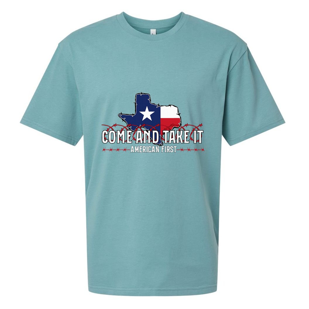 Texas Come And Take It Sueded Cloud Jersey T-Shirt