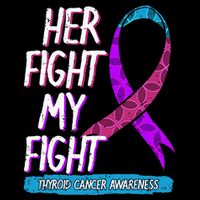 Thyroid Cancer Awareness Ribbon Endocrinologist Gift Idea City Backpack