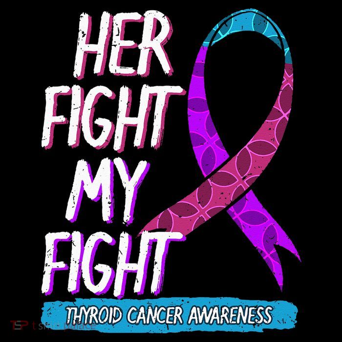 Thyroid Cancer Awareness Ribbon Endocrinologist Gift Idea 16 in Basic Backpack
