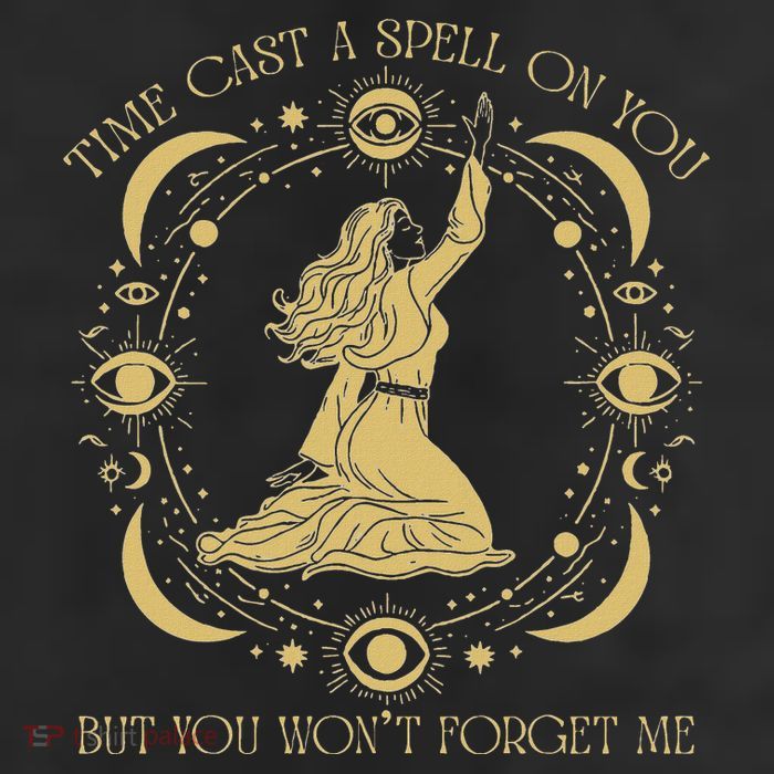 Time Cast A Spell On You Graphic But You WonT Forget Me Cool Comfort Performance Bucket Hat