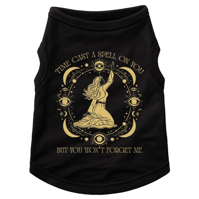 Time Cast A Spell On You Graphic But You WonT Forget Me Doggie Tank