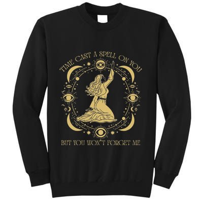 Time Cast A Spell On You Graphic But You WonT Forget Me Sweatshirt