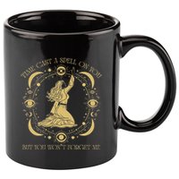 Time Cast A Spell On You Graphic But You WonT Forget Me 11oz C Handle Ceramic Mug