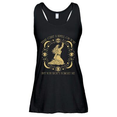Time Cast A Spell On You Graphic But You WonT Forget Me Ladies Essential Flowy Tank
