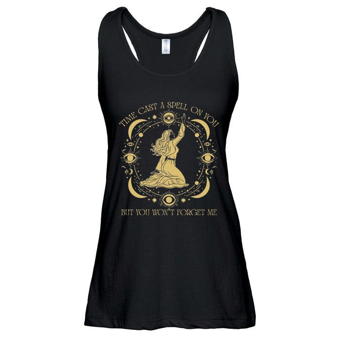Time Cast A Spell On You Graphic But You WonT Forget Me Ladies Essential Flowy Tank