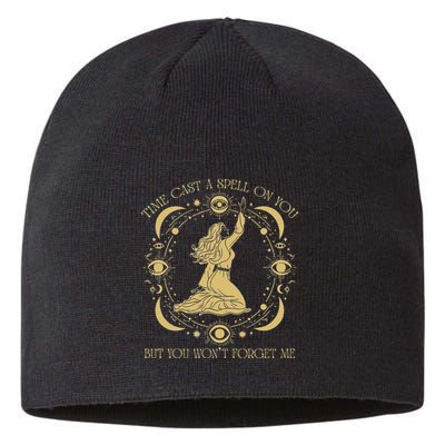 Time Cast A Spell On You Graphic But You WonT Forget Me Sustainable Beanie