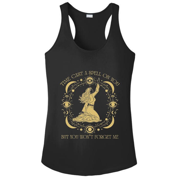 Time Cast A Spell On You Graphic But You WonT Forget Me Ladies PosiCharge Competitor Racerback Tank