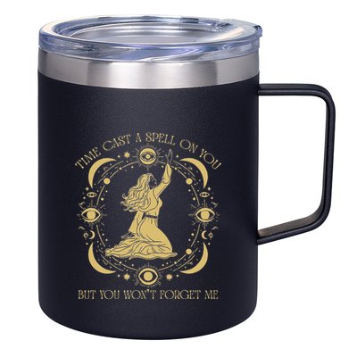 Time Cast A Spell On You Graphic But You WonT Forget Me 12oz Stainless Steel Coffee Mug