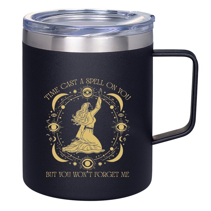 Time Cast A Spell On You Graphic But You WonT Forget Me 12oz Stainless Steel Coffee Mug