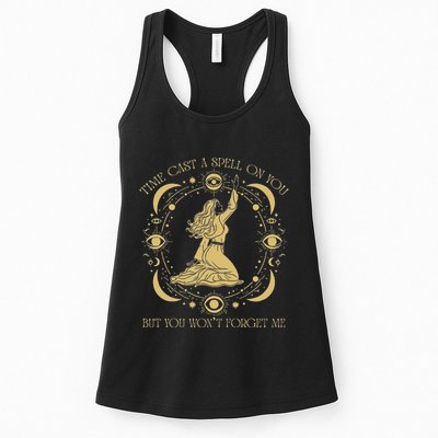Time Cast A Spell On You Graphic But You WonT Forget Me Womens Tank Top