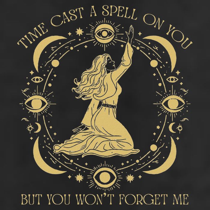 Time Cast A Spell On You Graphic But You WonT Forget Me Trucker Hat